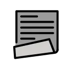 Page With Curl SVG Icon